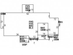 18 Cynthia Rd, Newton MA 02459-2834 floor plan