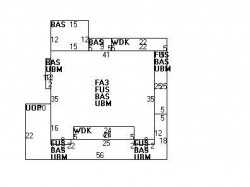 25 Hunnewell Ave, Newton MA 02458-2214 floor plan
