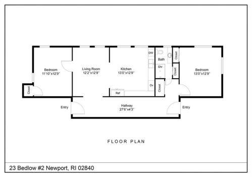 23 Bedlow Ave, Middletown RI 02840-1403 exterior