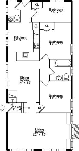 7942 Kenwood Ave, Chicago IL  60619-3411 exterior