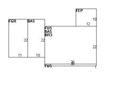 39 Clearwater Rd, Newton MA 02462-1132 floor plan