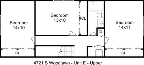 4721 Woodlawn Ave, Chicago IL  60615-1900 exterior