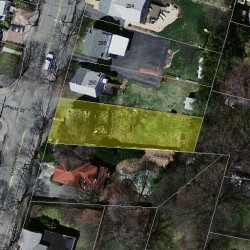 294 Cherry St, Newton MA 02465-1605 aerial view