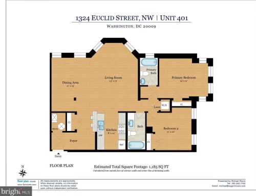 1324 Euclid St, Washington DC  20009-4811 exterior