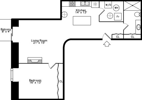 1322 Wabash Ave, Chicago IL  60605-2508 exterior