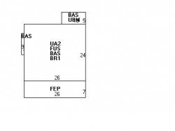 234 Jackson St, Newton MA 02459-2541 floor plan