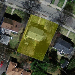 66 Randlett Park, Newton MA 02465-1719 aerial view