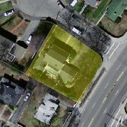 10 Bonmar Cir, Newton MA  02466-2708 aerial view