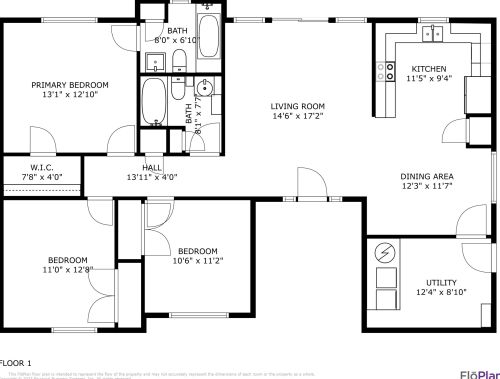 460 Dr Roberts Dr, Defuniak Springs FL 32433-7748 exterior