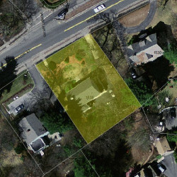 1538 Beacon St, Newton MA 02468-1508 aerial view