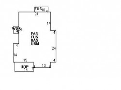 321 Tremont St, Newton MA 02458-2144 floor plan