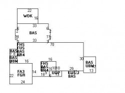 432 Chestnut St, Newton MA 02468-1006 floor plan