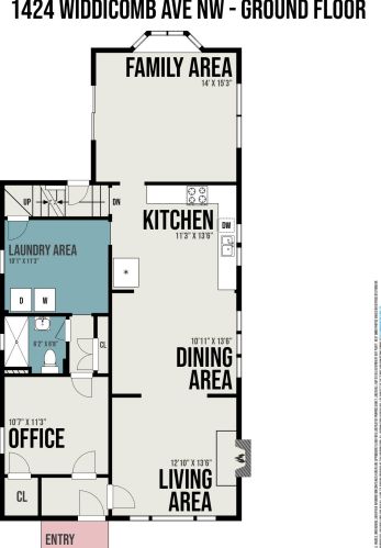 1424 Widdicomb Ave, Grand Rapids MI 49504-3046 exterior