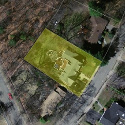 53 Druid Hill Rd, Newton MA 02461-2040 aerial view