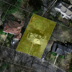 94 Devonshire Rd, Newton MA  02468-2213 aerial view