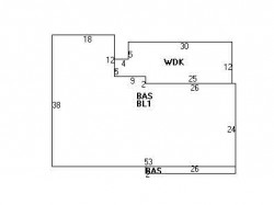 28 Grace Rd, Newton MA  02459-3426 floor plan