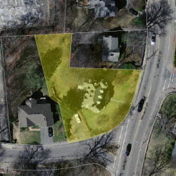 503 Walnut St, Newton MA  02460-2281 aerial view