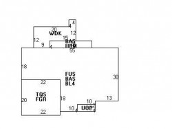 31 Quinobequin Rd, Newton MA 02462-1445 floor plan