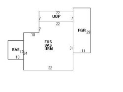24 Fessenden St, Newton MA  02460-1118 floor plan