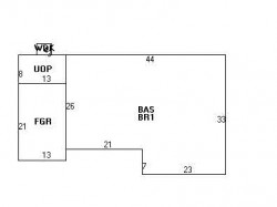 14 Swallow Dr, Newton MA  02462-1306 floor plan