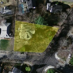 109 Warren St, Newton MA 02459-2058 aerial view