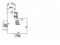 267 Commonwealth Ave, Newton MA  02459 floor plan