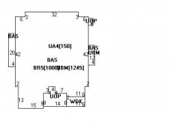 145 Warren St, Newton MA 02459-2058 floor plan