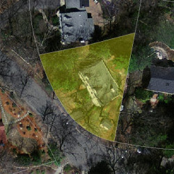 116 Devonshire Rd, Newton MA 02468-2213 aerial view