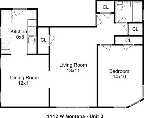 1112 Montana St, Chicago IL  60614-2221 exterior