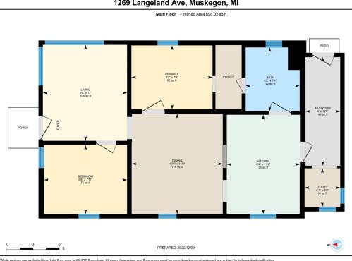 1269 Langeland Ave, Meskegon, MI 49442-5267