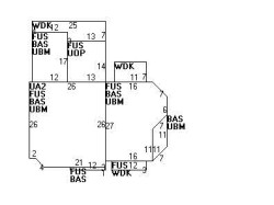 32 Charlotte Rd, Newton MA  02459-1708 floor plan