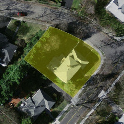 141 Greenwood St, Newton MA 02459-3007 aerial view