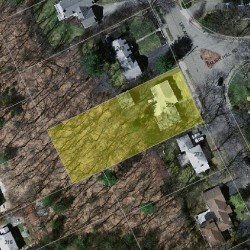 265 Upland Ave, Newton MA 02461-2002 aerial view