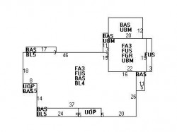 66 Montrose St, Newton MA 02458-2718 floor plan
