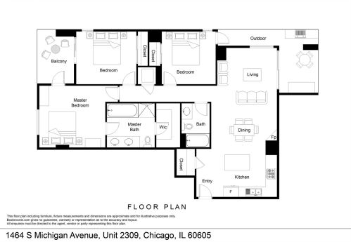 1464 Michigan Ave, Chicago IL 60605-3711 exterior