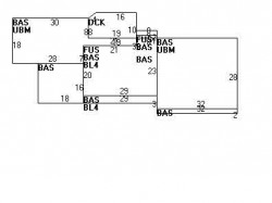 40 Bristol Rd, Newton MA  02465-2903 floor plan