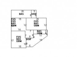 19 Jefferson St, Newton MA 02458-1709 floor plan
