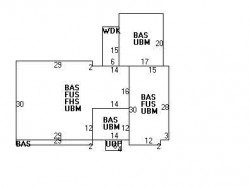 69 Cross Hill Rd, Newton MA 02459-3120 floor plan