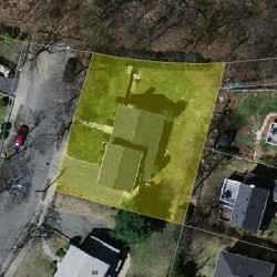100 Bemis St, Newton MA  02460-1156 aerial view