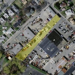 75 Adams St, Newton MA  02458-1126 aerial view