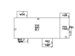 111 Brookline St, Newton MA  02467 floor plan