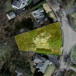 49 Collins Rd, Newton MA 02468-2202 aerial view