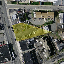 268 Centre St, Newton MA 02458-1618 aerial view