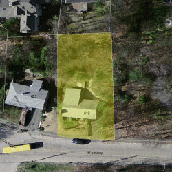 619 Boylston St, Newton MA 02459-2681 aerial view