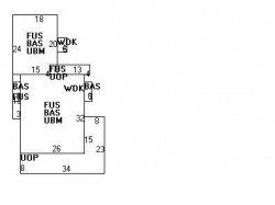 1110 Walnut St, Newton MA  02461-1264 floor plan