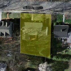 36 Parker Ave, Newton MA 02459-2662 aerial view