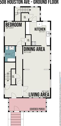 508 Houston Ave, Meskegon MI 49441-1951 exterior