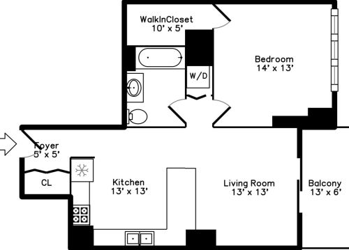 1101 State St, Chicago IL  60605-3175 exterior