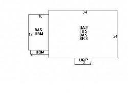 66 Randlett Park, Newton MA 02465-1719 floor plan