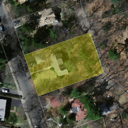 146 Beaumont Ave, Newton MA 02460-2330 aerial view